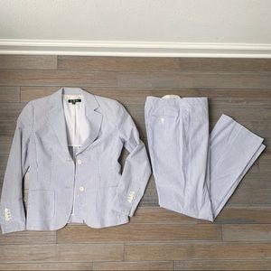 Brooks Brothers Seersucker Blazer AND Pants, US 4